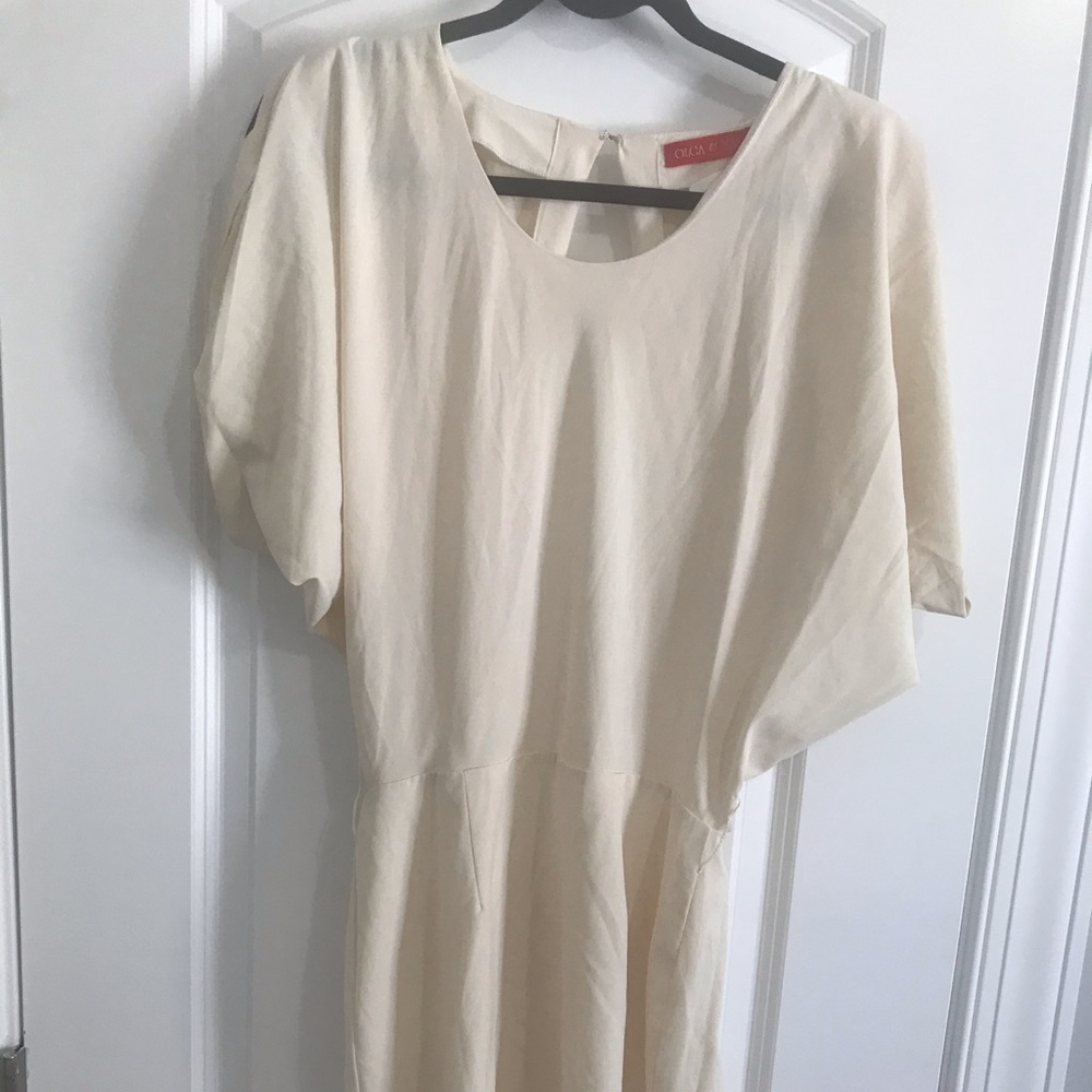 Olga & Maya Mini dress with doorman sleeveless back out excellent condition